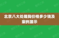 北京隆胸手术价格大概是多少？效果如何？