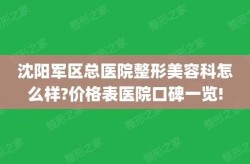 沈阳**总院整形科实力如何？求专家推荐