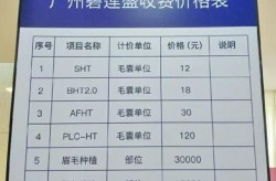 碧莲盛植发3000单位的价格是多少？