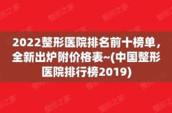 中国最好的整形医院排行为何？怎样选择合适医院？