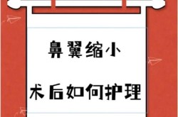 谁做过鼻翼缩小手术可以分享经验？术后有哪些注意事项？